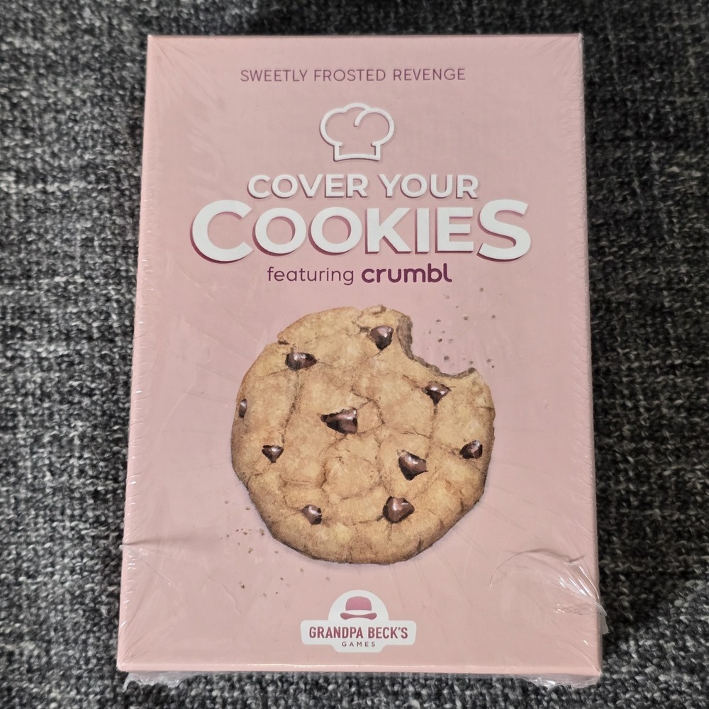 Grandpa Beck's Games Cover Your Cookies Featuring Crumbl Card Game New Sealed